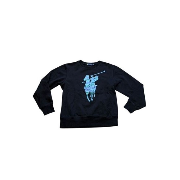 Polo Sport Big Pony Iridescent Crewneck Sweatshirt Men's Size Medium (Large) - Picture 1 of 8
